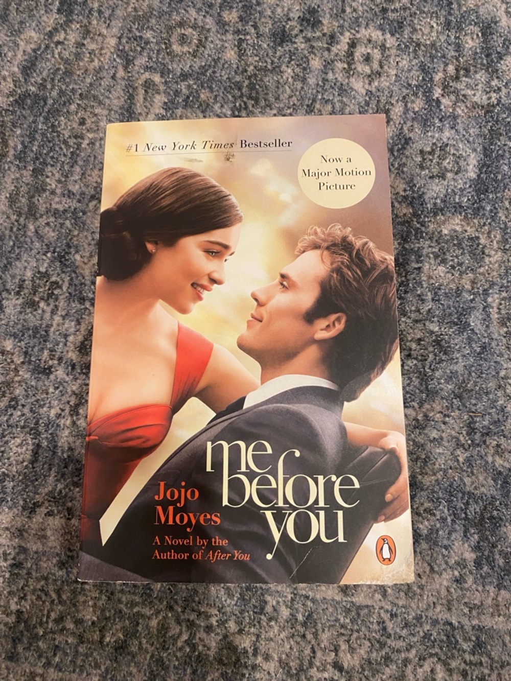 Me Before You by Jojo Moyes - Paperback Novel (Red/Black/Cream)